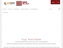 Tablet Screenshot of 3psinc.com